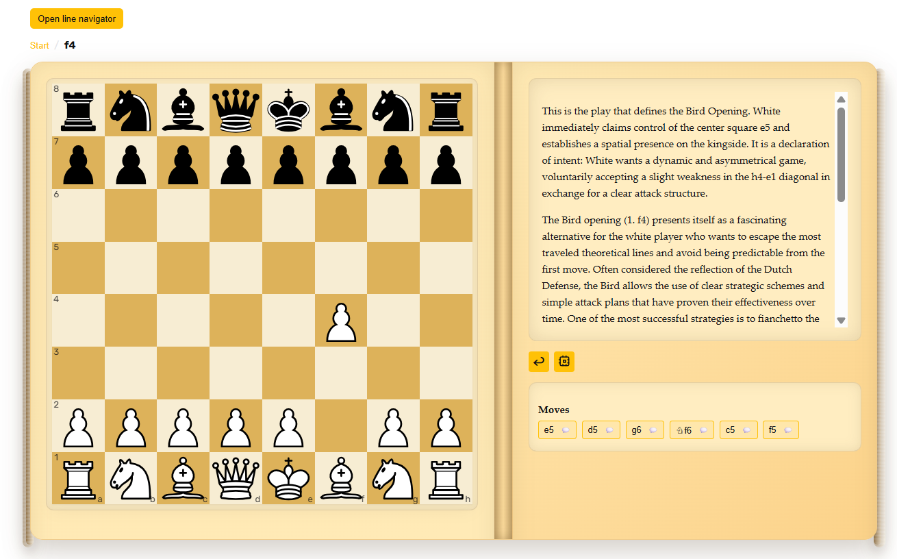 Introduction to the Bird Opening (1.f4) with key strategic ideas